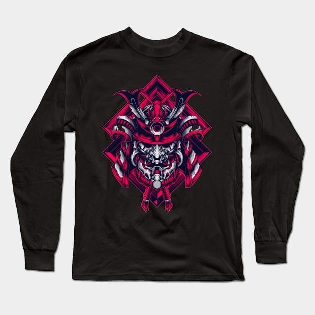 Samurai marah Long Sleeve T-Shirt by Kakaia